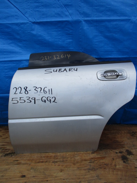 Used Subaru  DOOR SHELL REAR LEFT